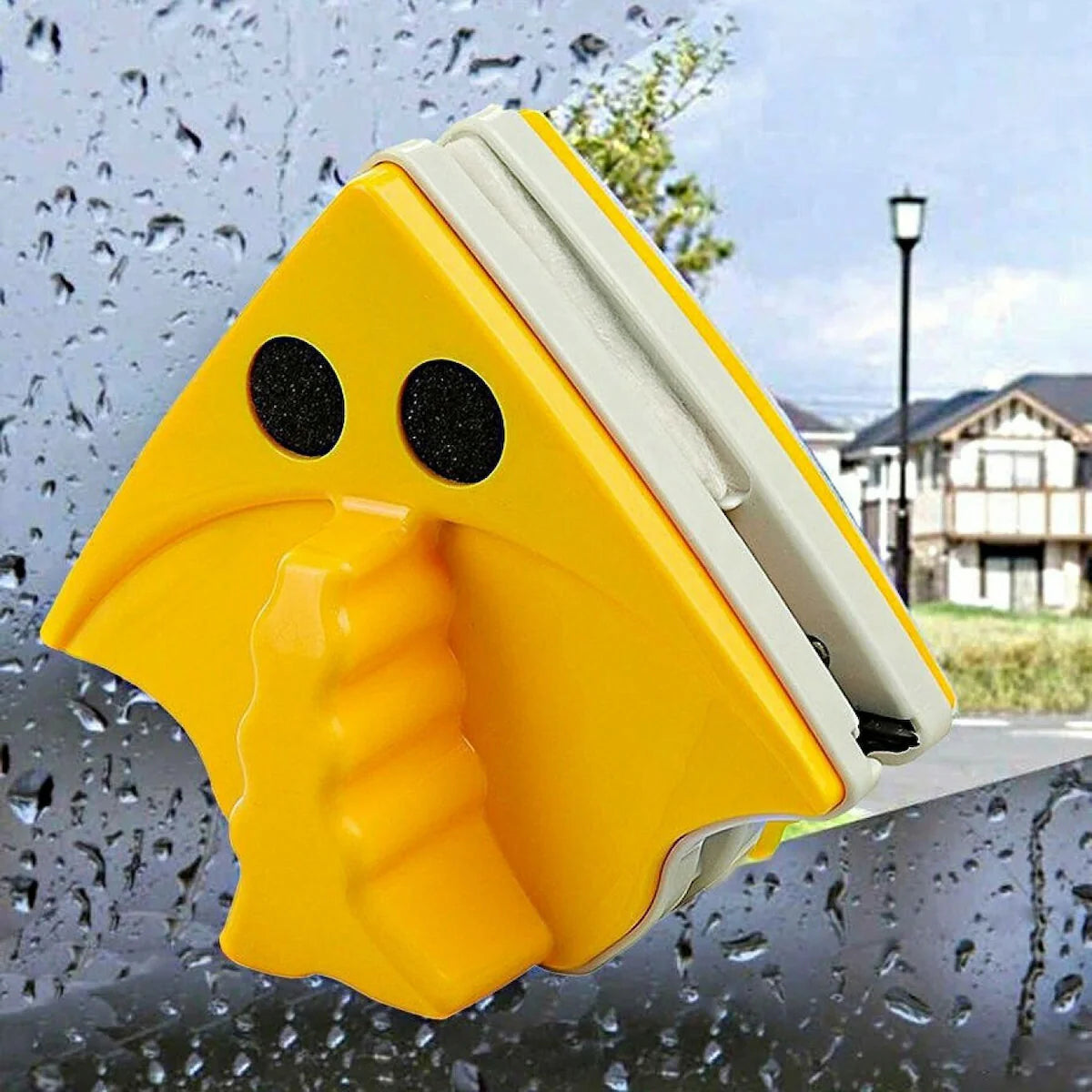 Double-Sided Glass Cleaner