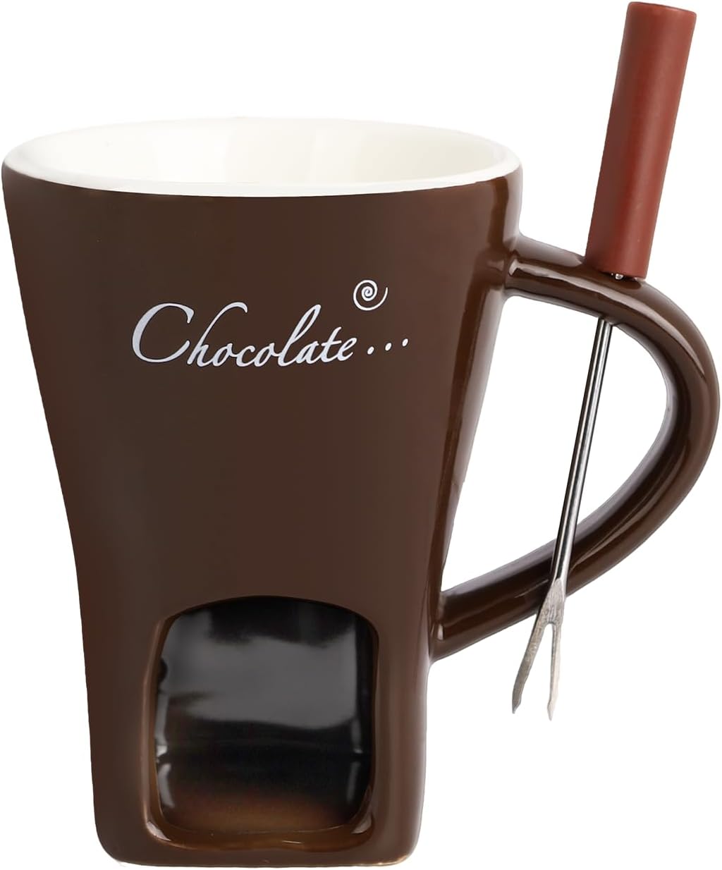 Ceramic Chocolate Fondue Mug
