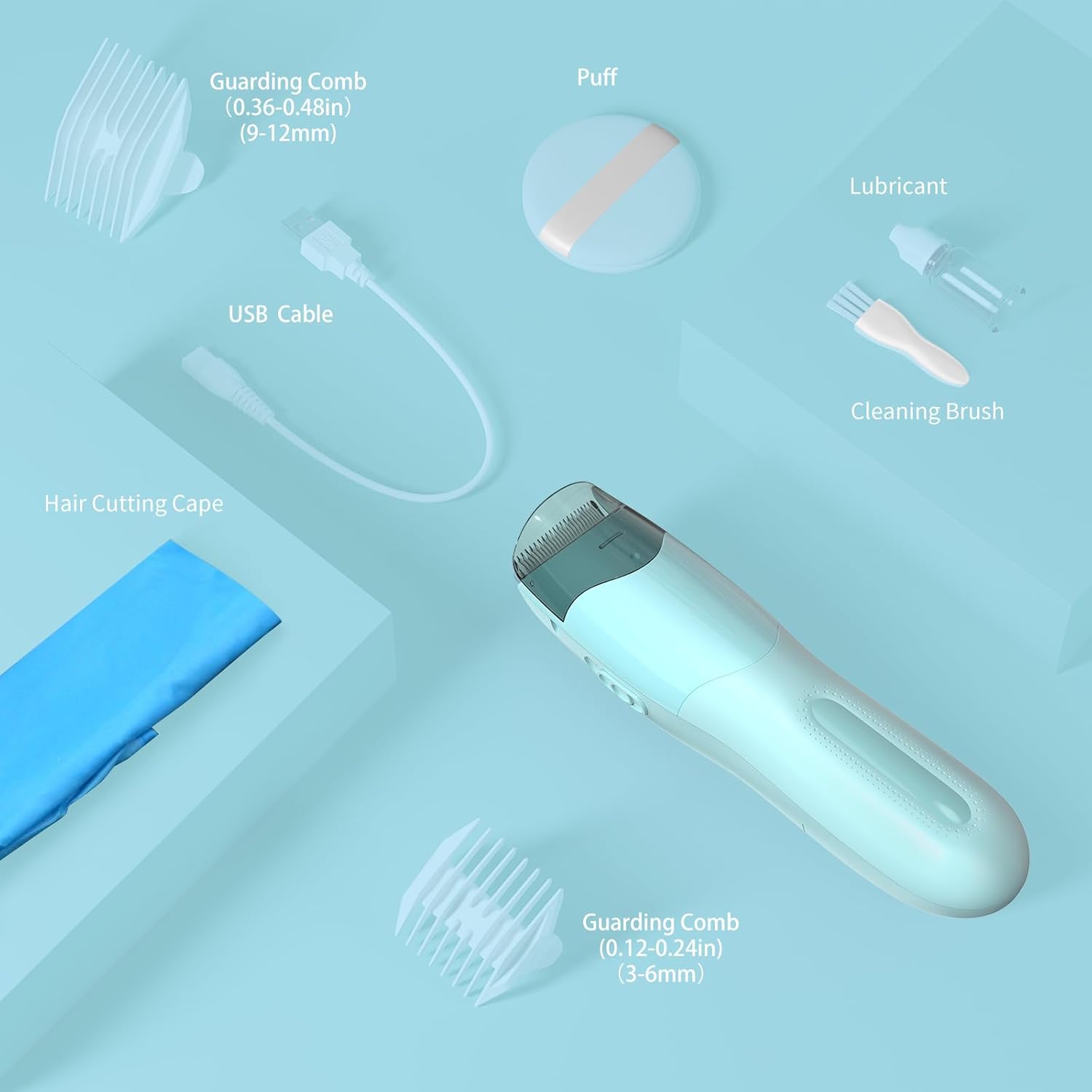 Vacuum Hair Trimmer - Waterproof