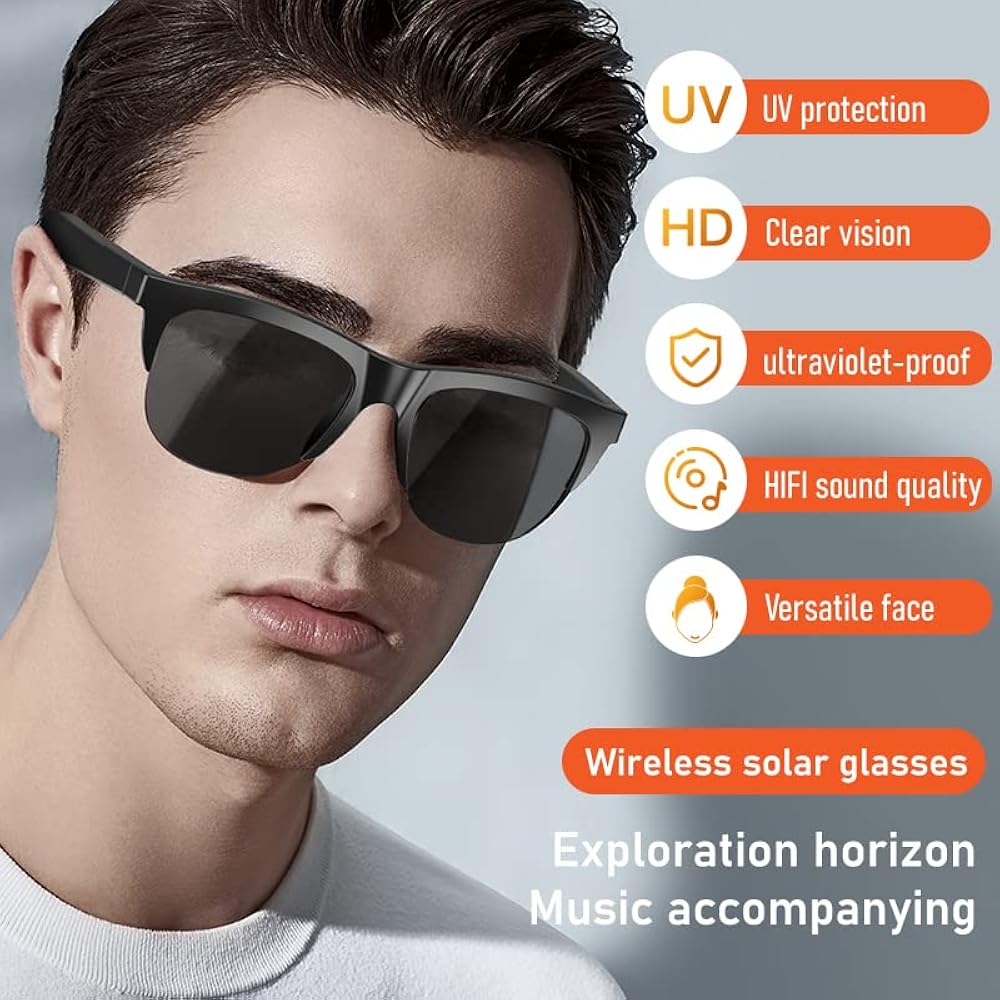 Wireless Glasses Headset