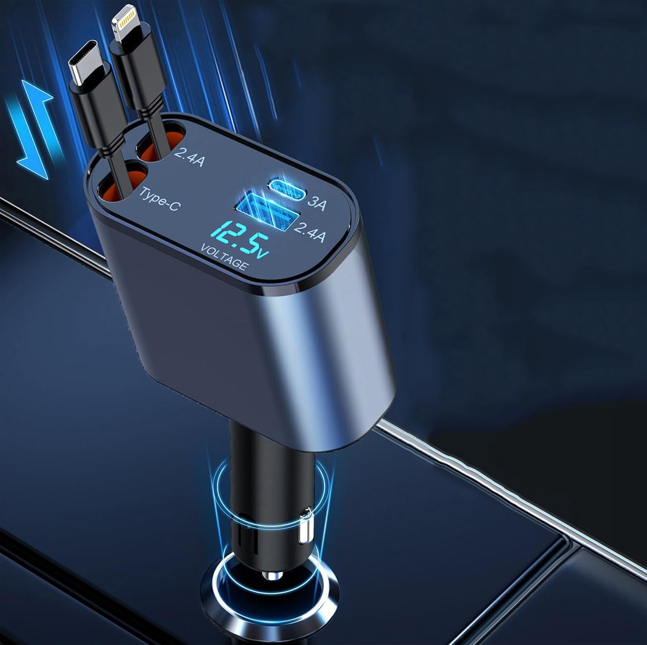 4in1 Fast Car Charger