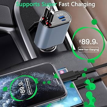 4in1 Fast Car Charger