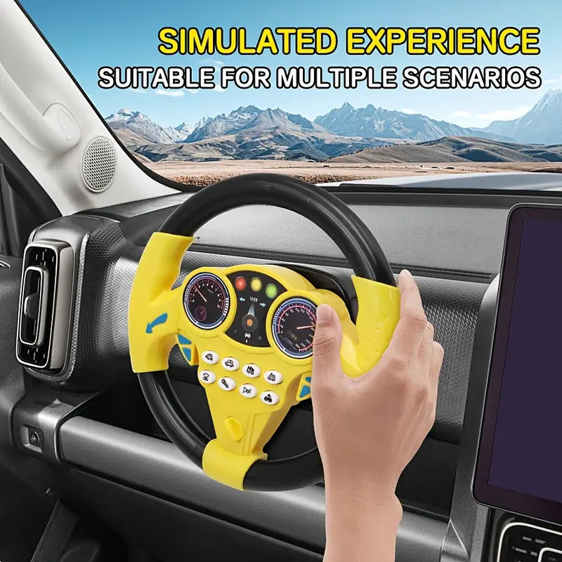 Multifunctional Steering Wheel for Kids