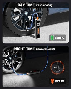 Portable Car-Mounted Inflation Pump (HIMK)