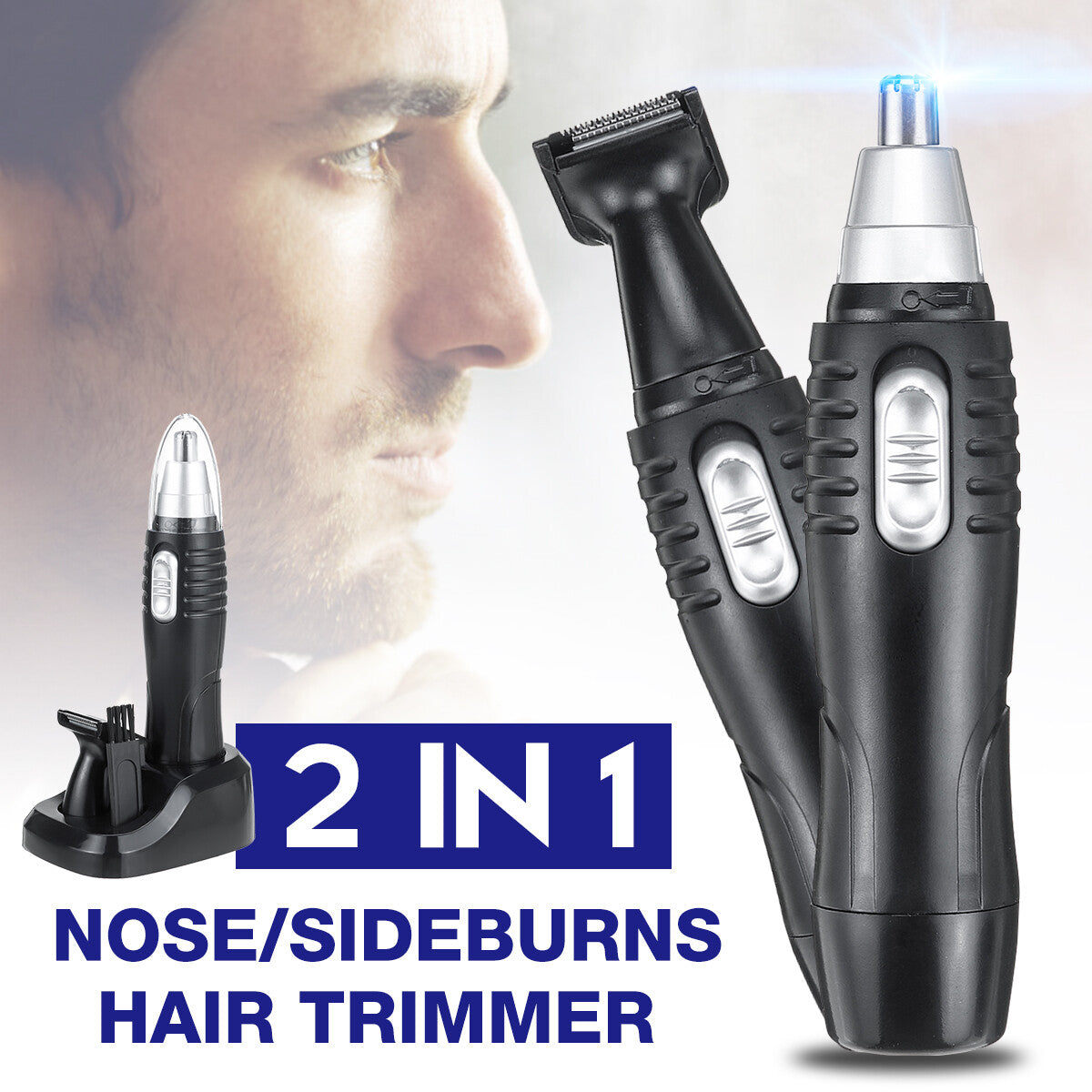 2in1 Nose Hair Trimmer