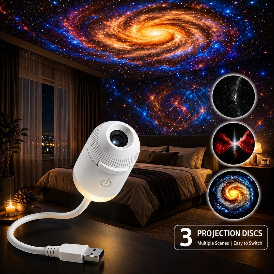 Galaxy Star Projector Light