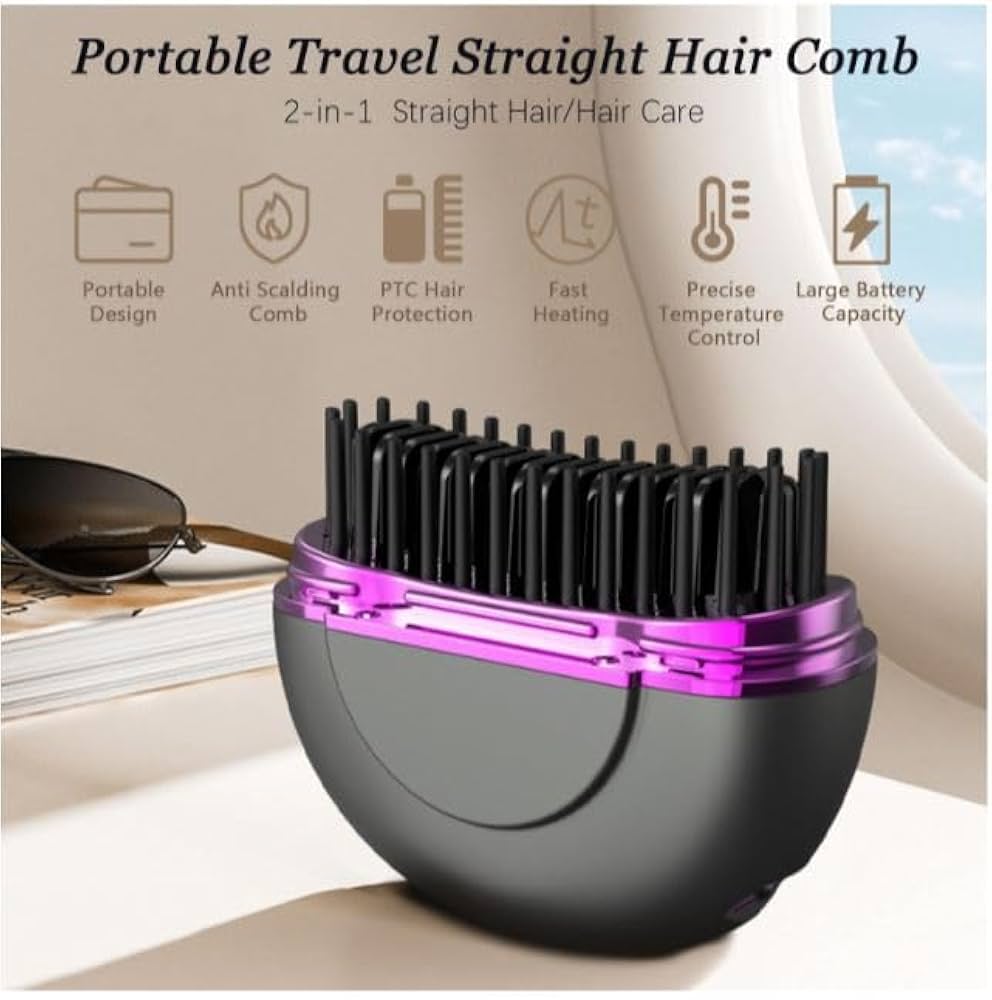 Cordless Hair Straightening Brush