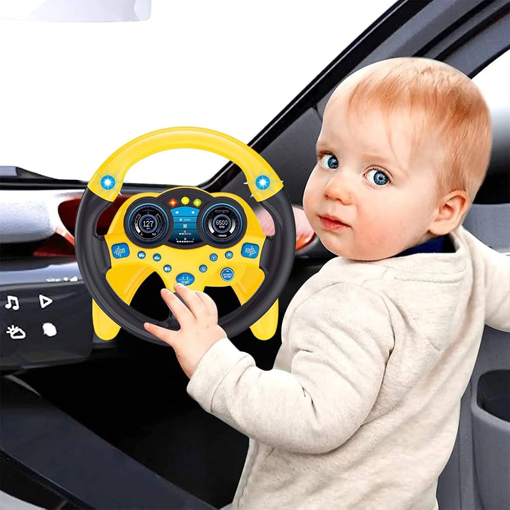 Multifunctional Steering Wheel for Kids