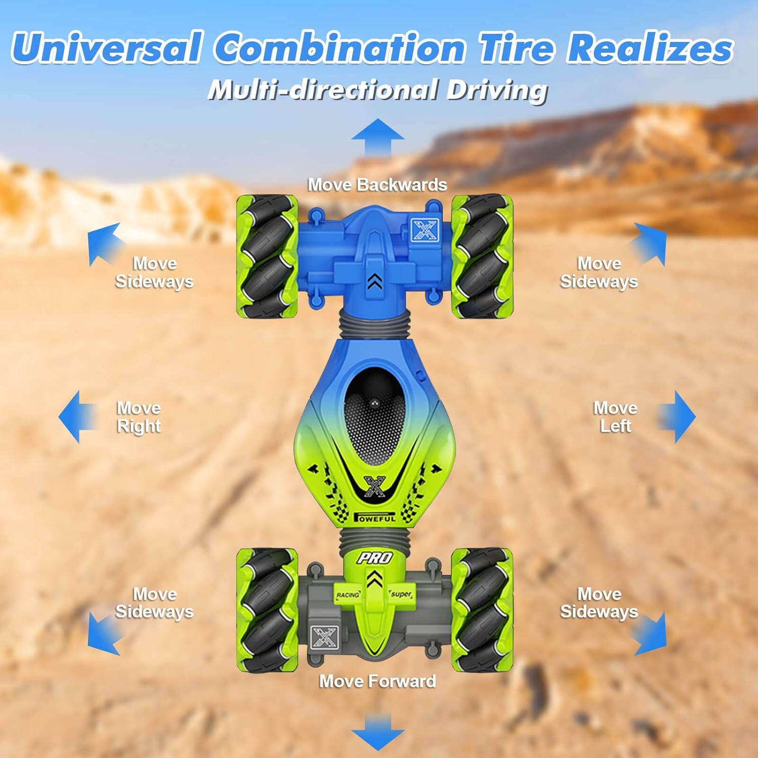 Gesture Sensing RC Stunt Car