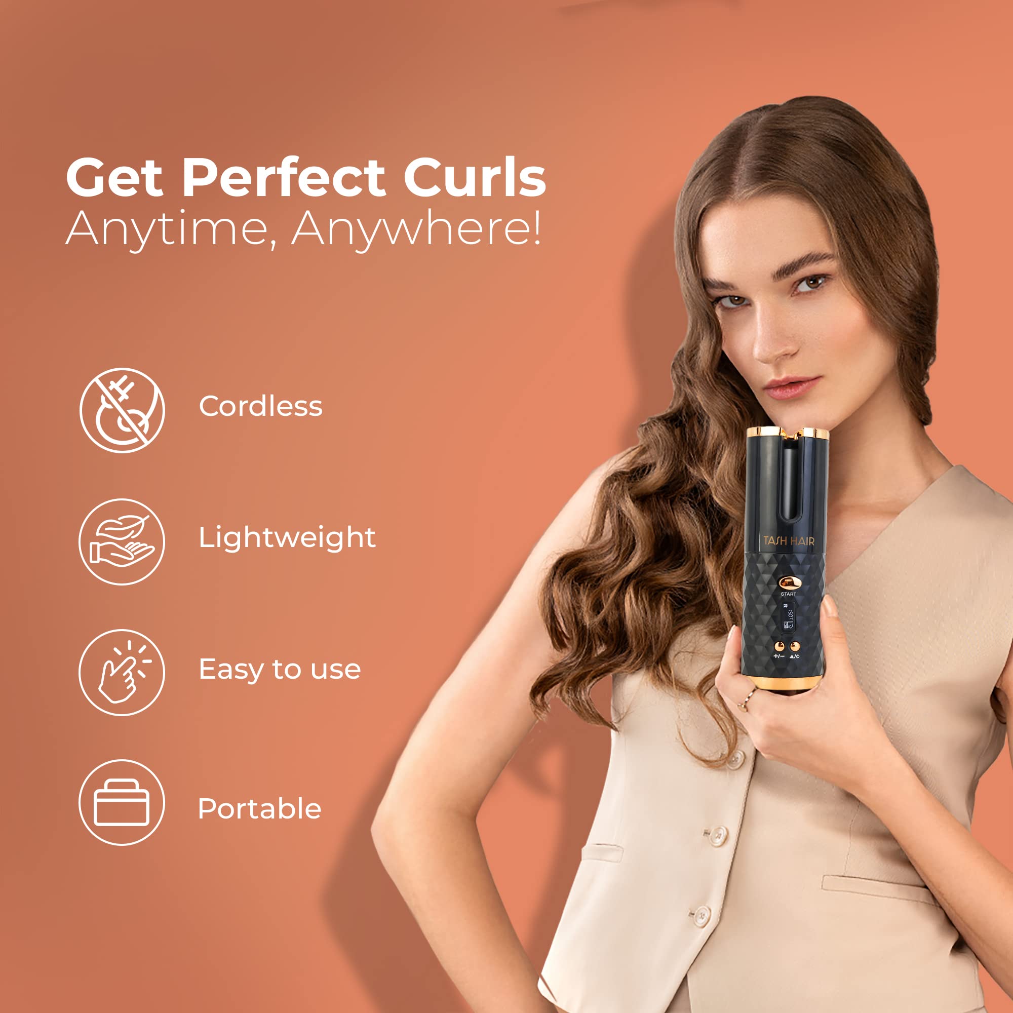 Hair Curler - Rechargeable