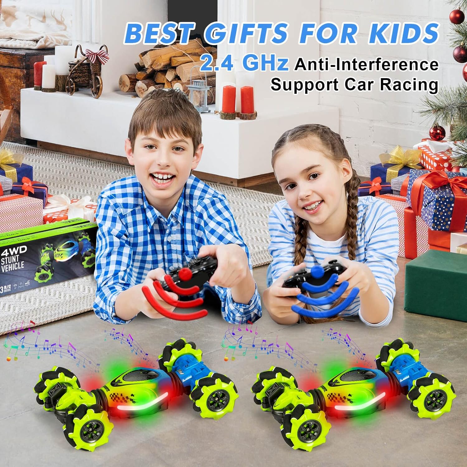 Gesture Sensing RC Stunt Car
