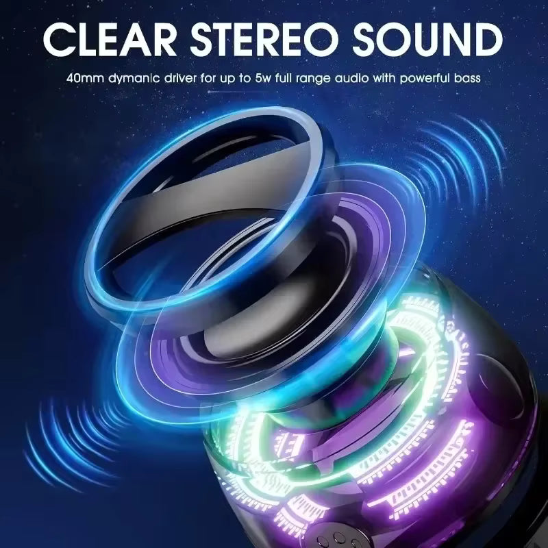 RGB Magnetic Bluetooth Speaker - Waterproof