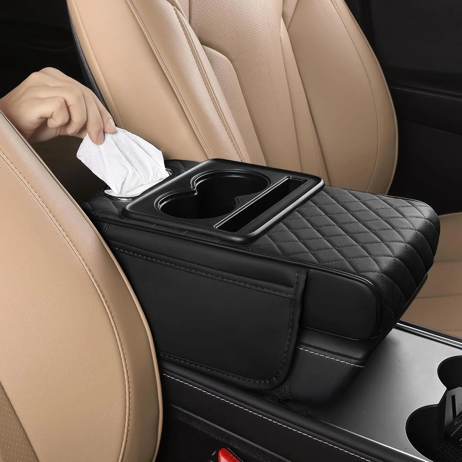 Car Armrest Storage Box