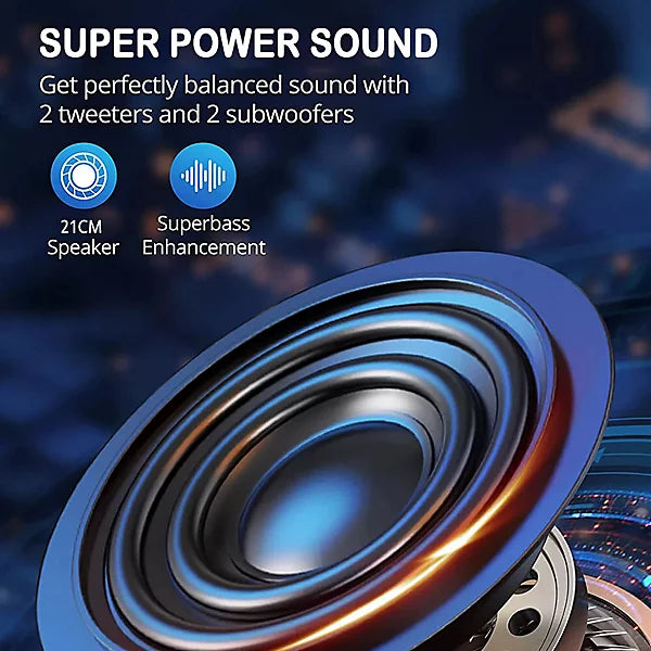 RGB Magnetic Bluetooth Speaker - Waterproof