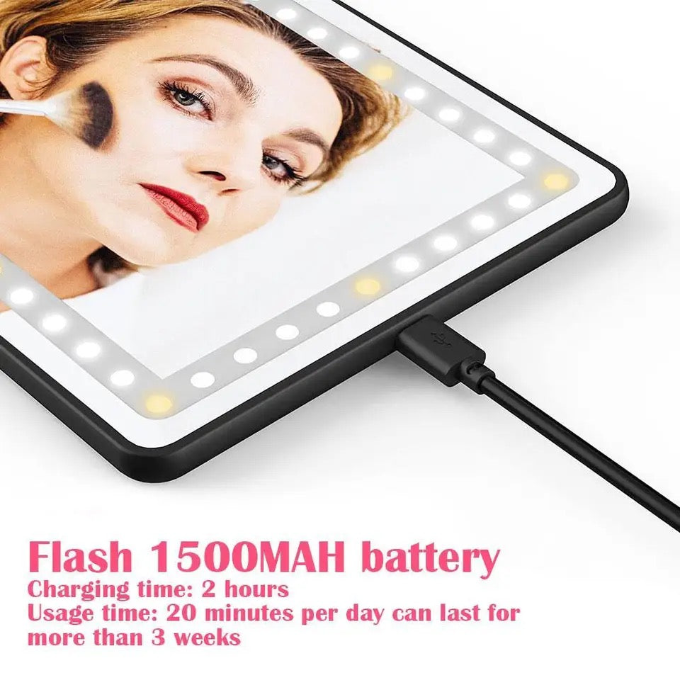 Car Mounted Light Compensating Mirror