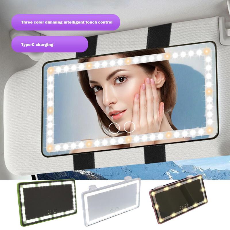 Car Mounted Light Compensating Mirror