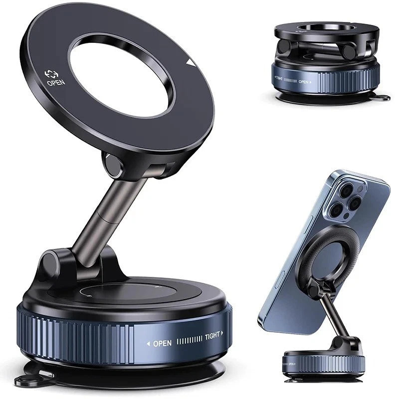 Vacuum Suction Magnetic Phone Holder